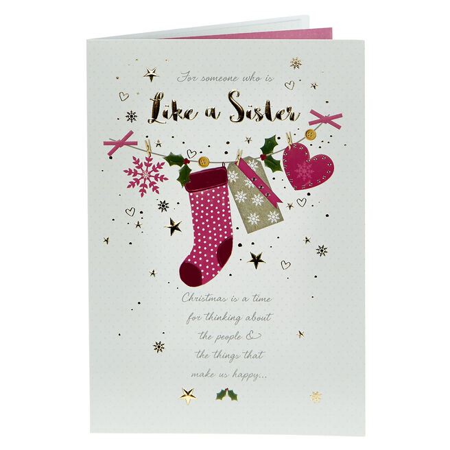 Christmas Card - Someone Who is Like a Sister