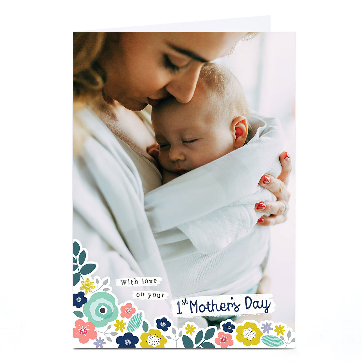 Buy Photo 1st Mother's Day Card - With Love for GBP 1.79 | Card Factory UK