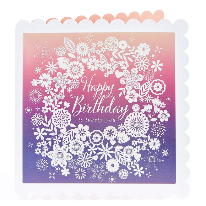 Birthday Card - Lovely You