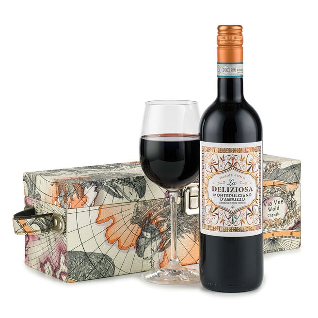 Wines of The World Red Wine Gift Box
