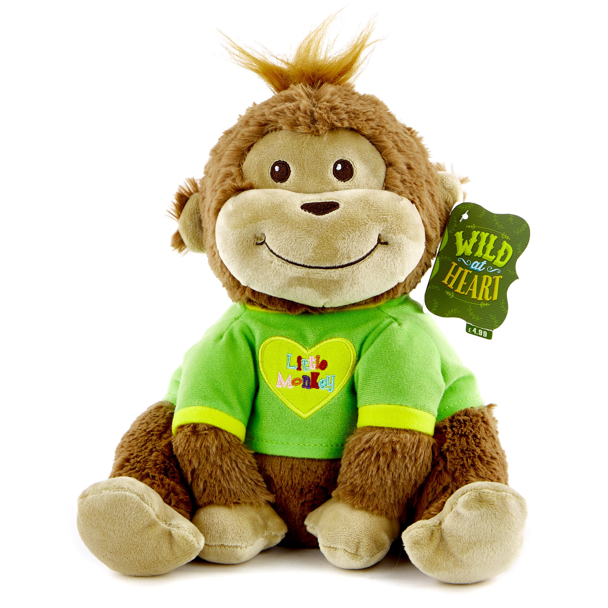 Small monkey store soft toy