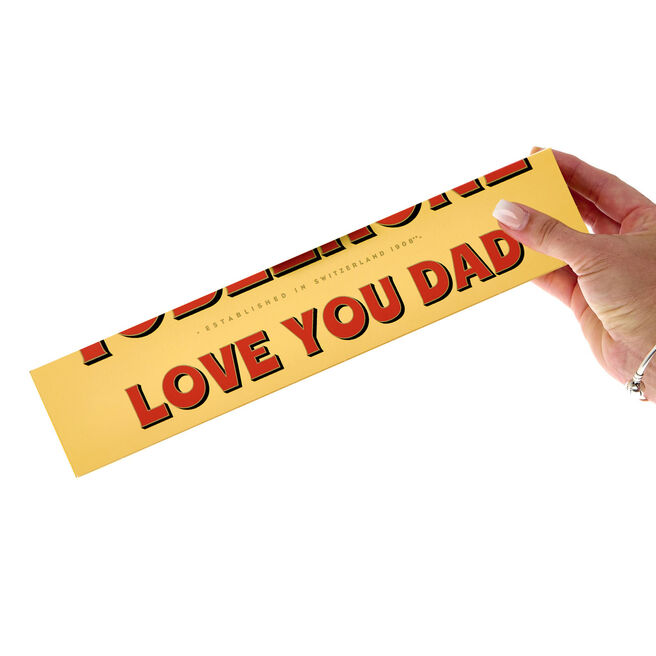 Love You Dad Toblerone 360g