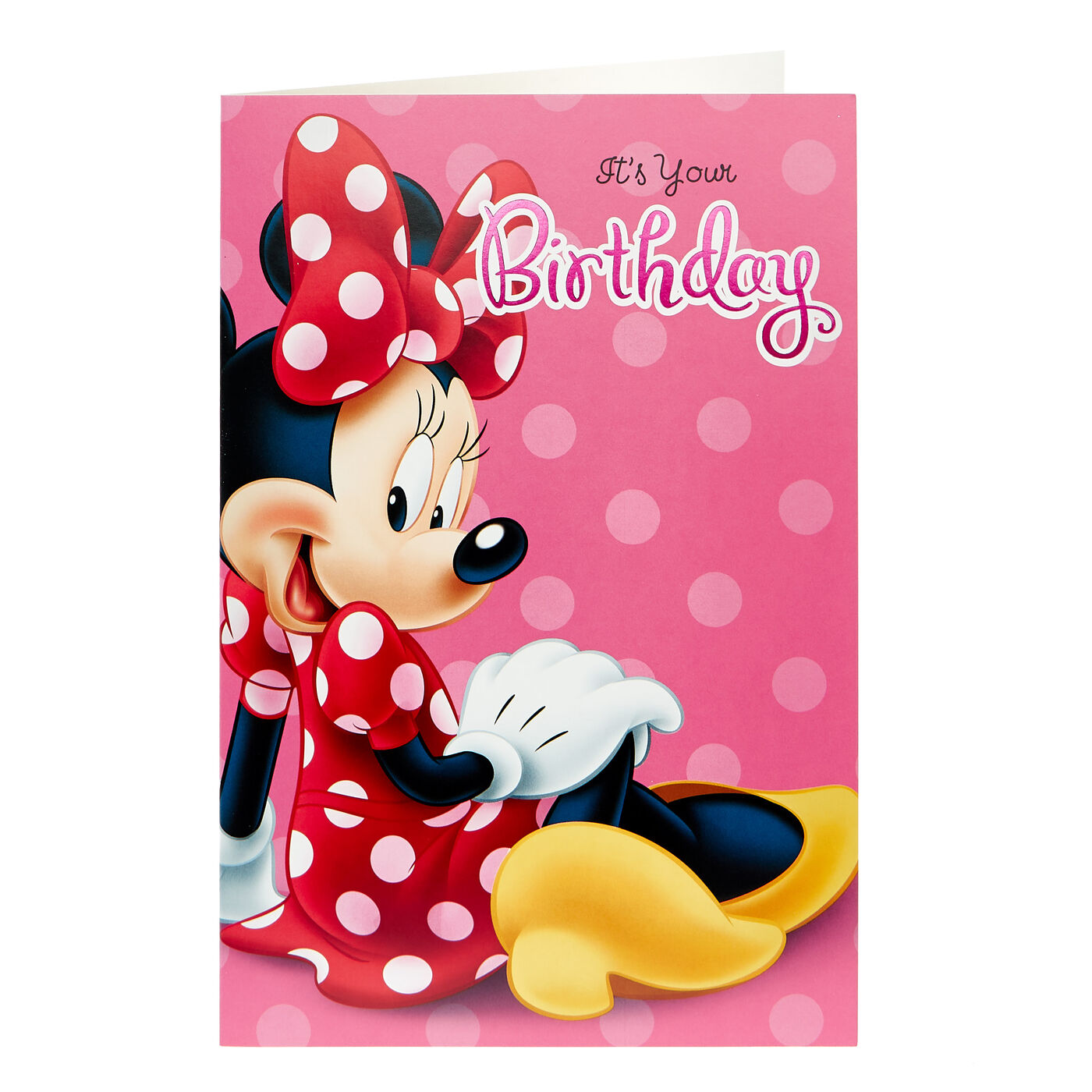 Minnie Mouse Birthday Card Ubicaciondepersonas cdmx gob mx