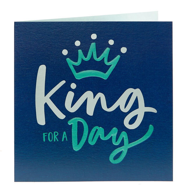 Mind Charity Father's Day Card - King For A Day