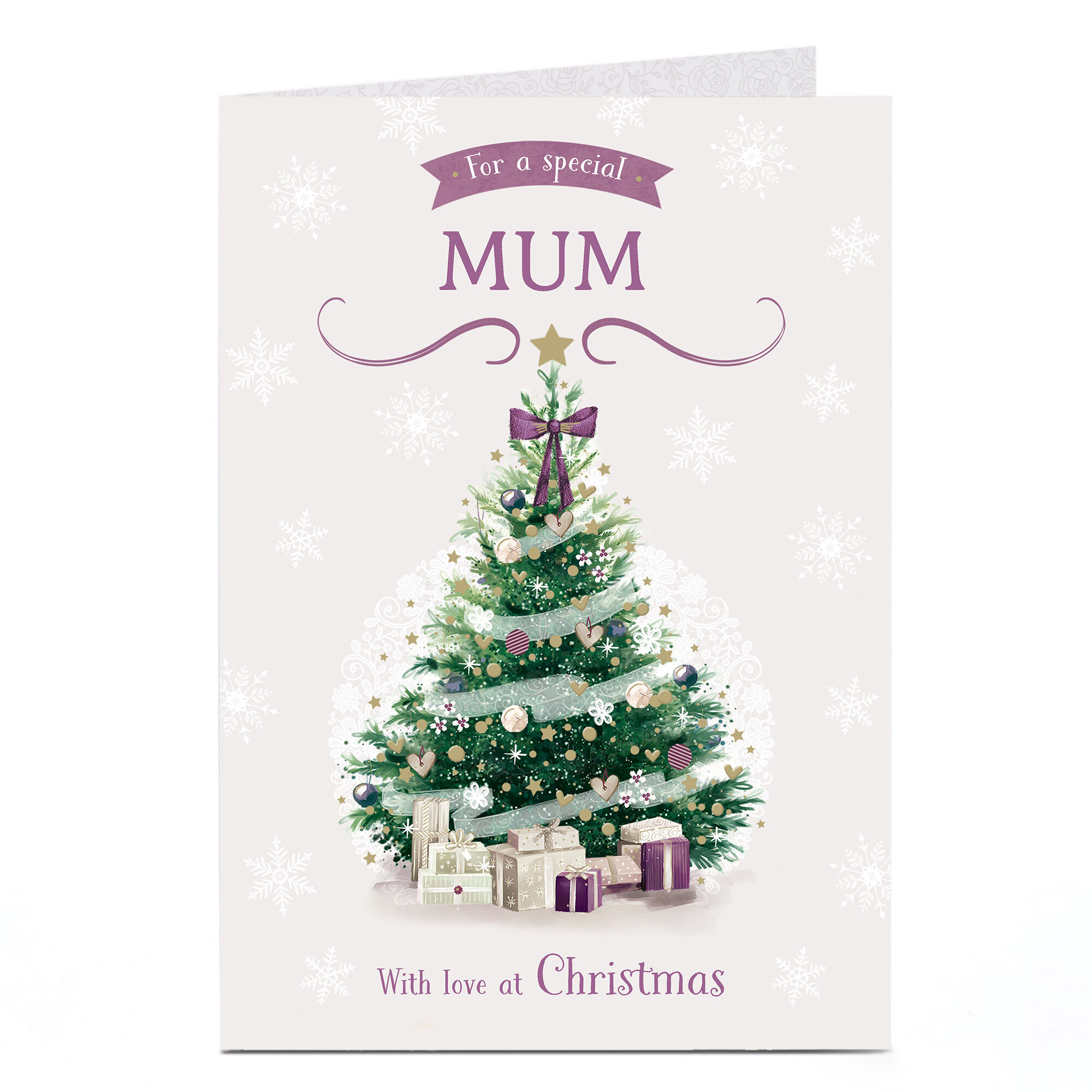 Mum christmas hot sale card