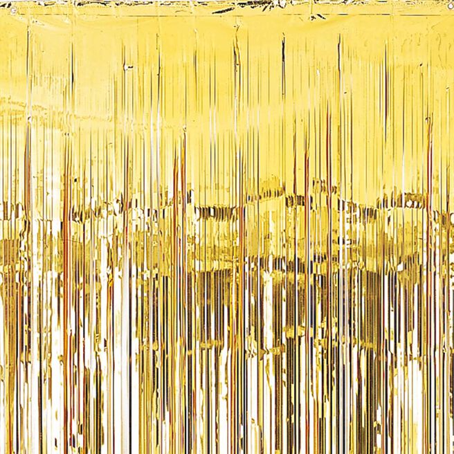 Metallic Gold Door Curtain