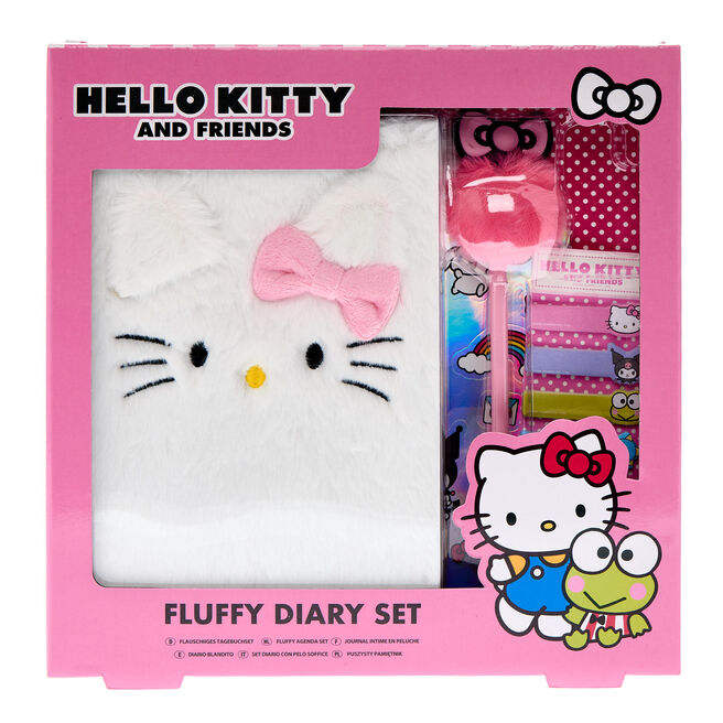 Hello Kitty & Friends Fluffy Diary Set