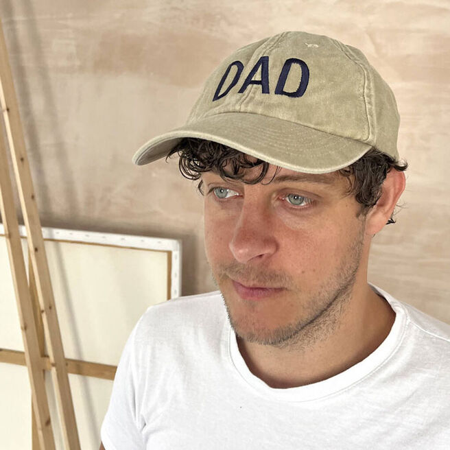 Personalised Embroidered Dad Vintage Cap