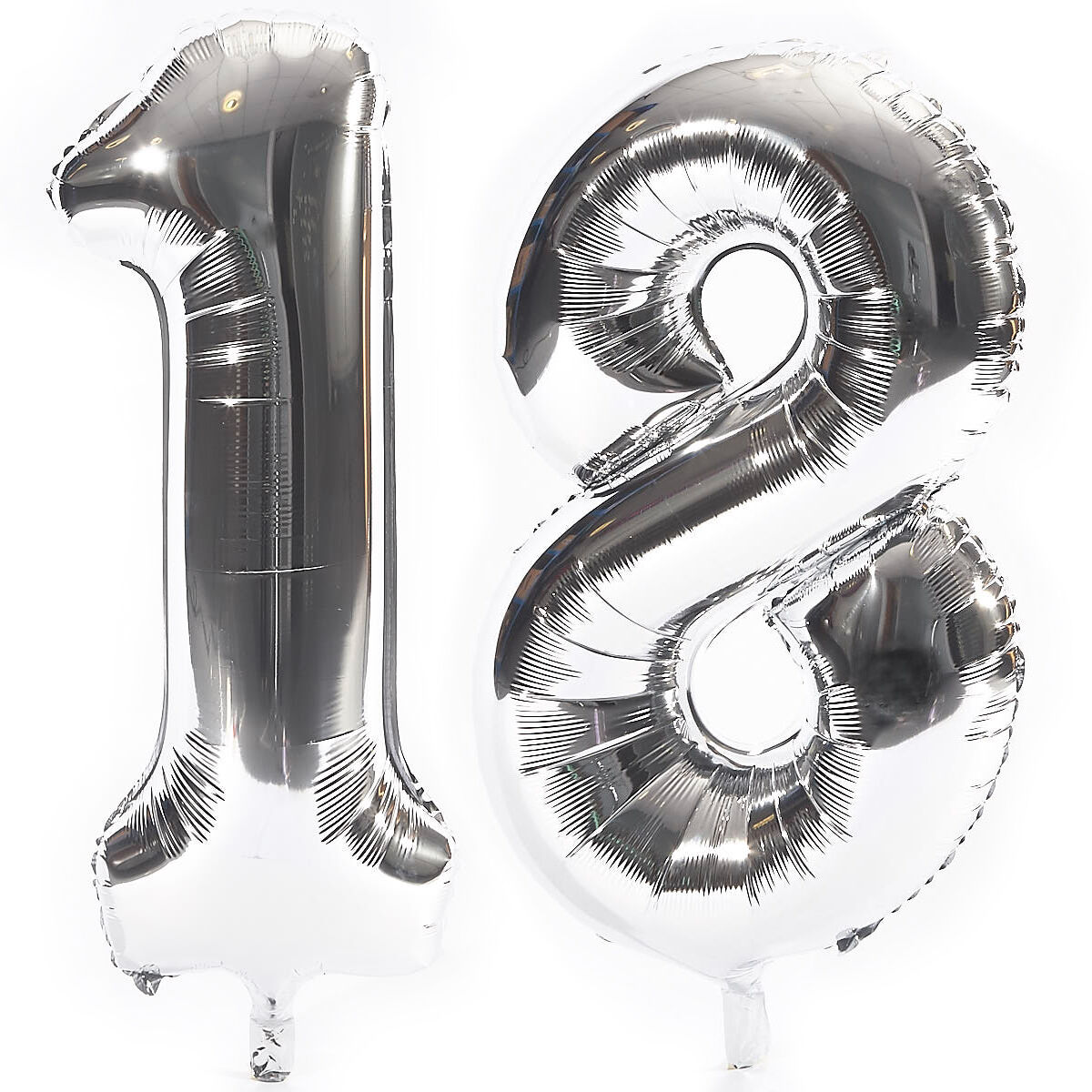 Silver shop 18 balloons