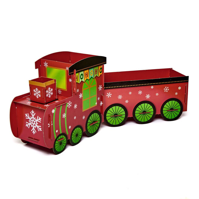 Small Flatpack Christmas Present Train
