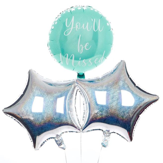 Missing you Already Balloon Bouquet - DELIVERED INFLATED!