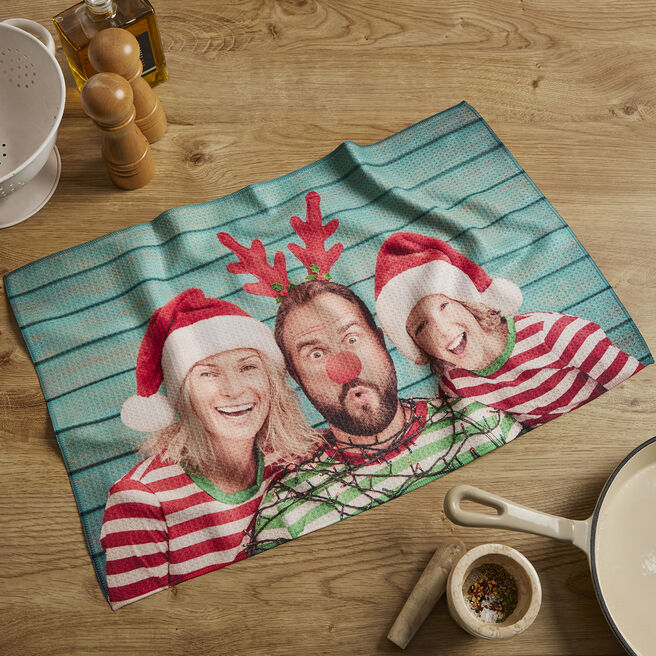 Photo Upload Tea Towel