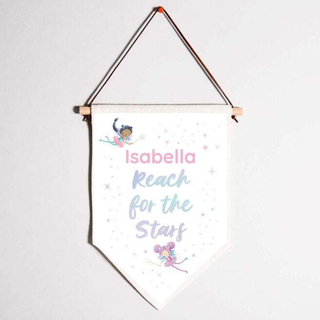Personalised Canvas Wall Hanging - Astral Girl