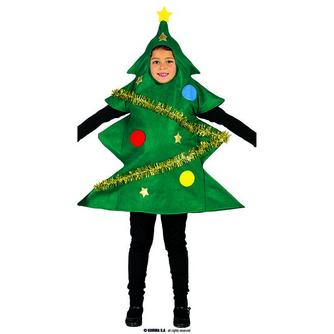 Christmas Tree Children's Fancy Dress Costume 