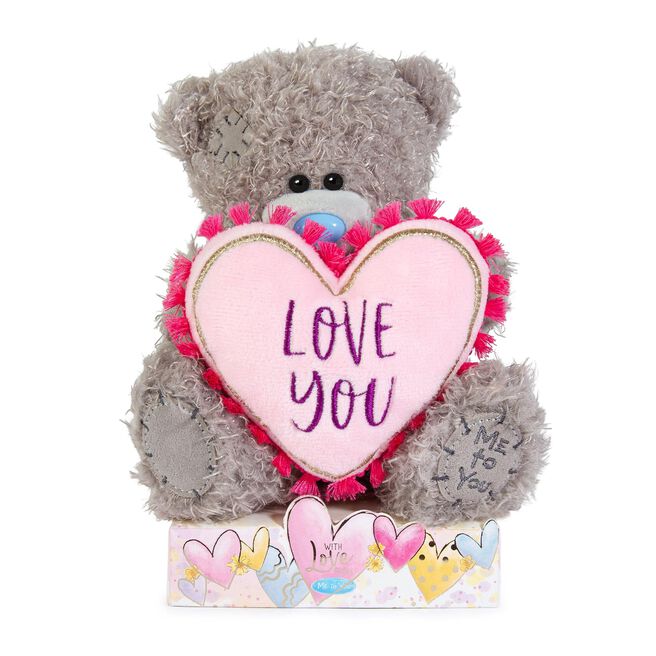 Tatty Teddy Love You Tassel Heart Plush