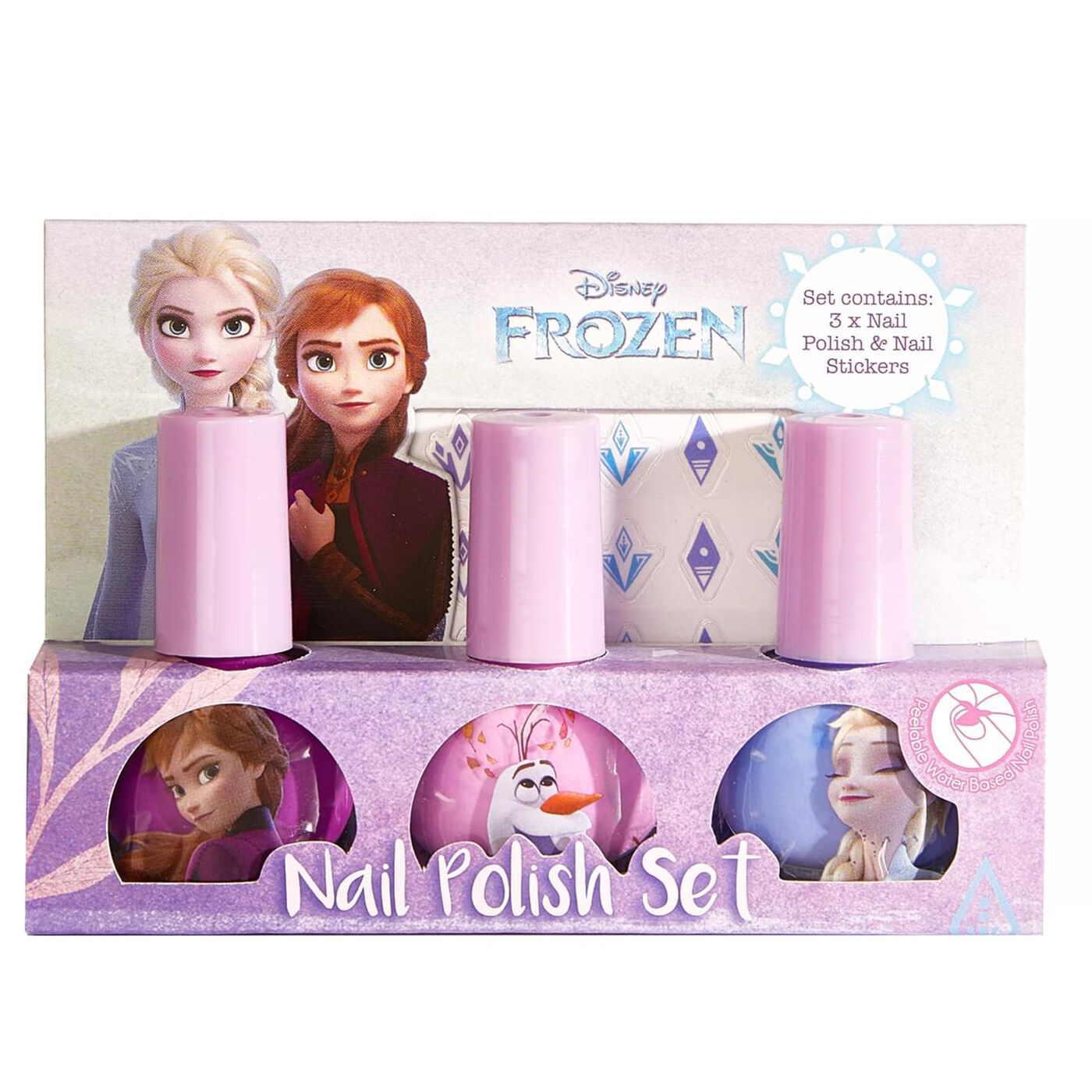 Buy Disney Frozen Nail Polish Trio Set for GBP 5.99 | Card Factory UK