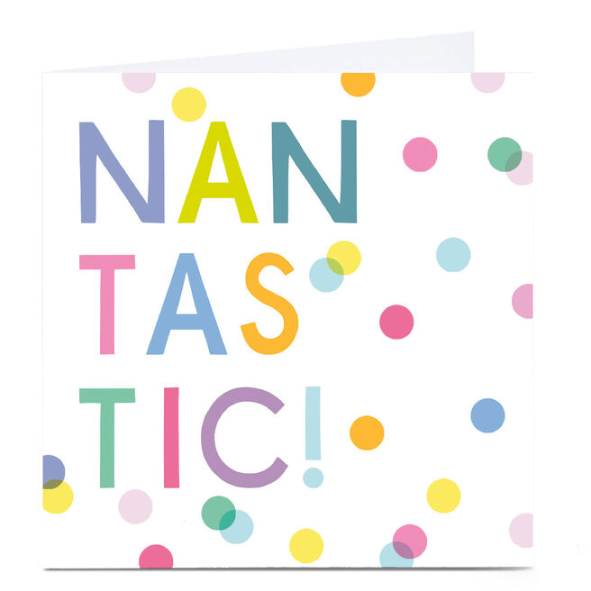 Personalised Lemon & Sugar Birthday Card - Nantastic