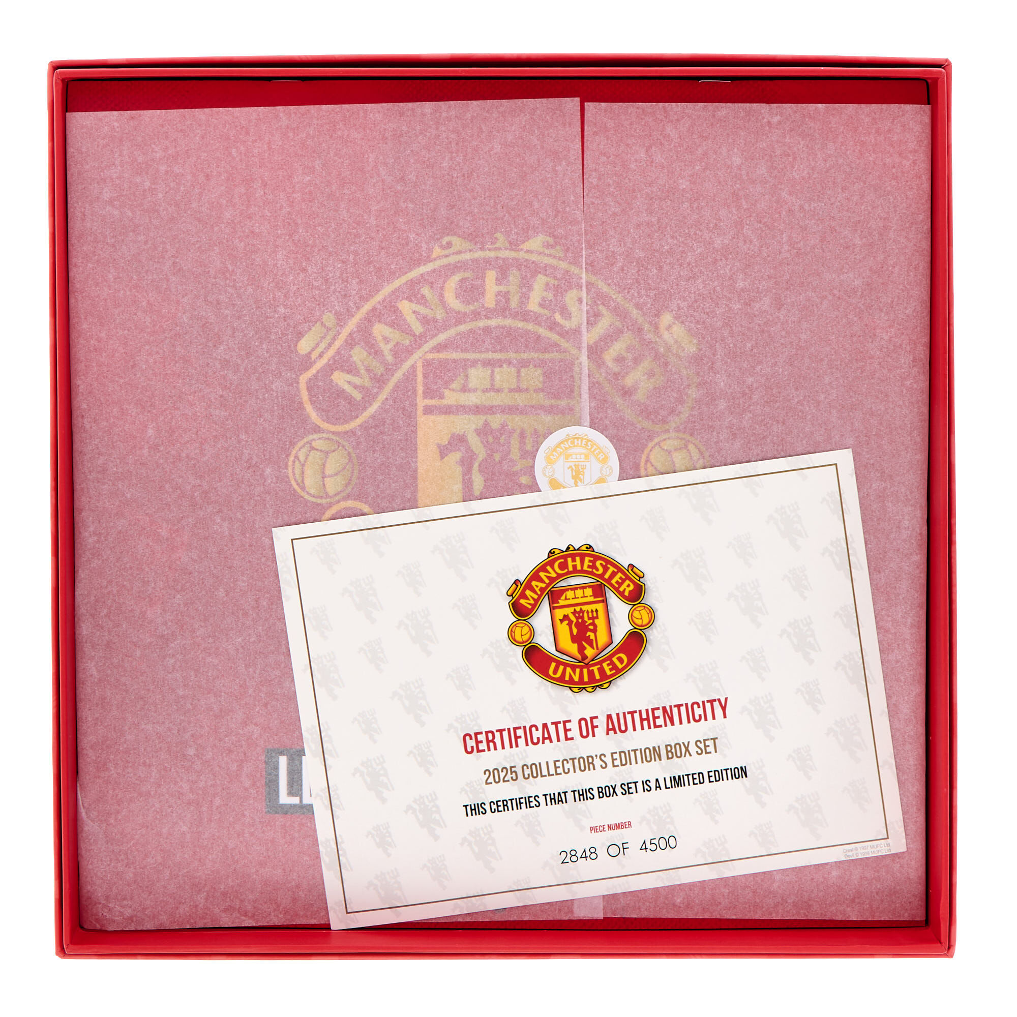 Buy Manchester United 2025 Limited Edition Collector's Gift Set