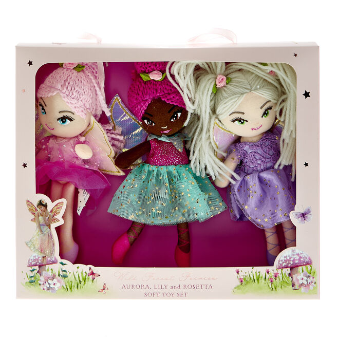 Wild Forest Fairies Soft Toy Set, Wild Forest Fairies Soft Toy Set