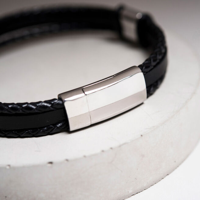 Men's Leather Bracelet