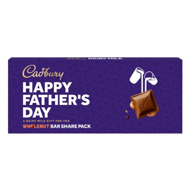 Personalised Cadbury Wholenut Share Pack 1.2kg