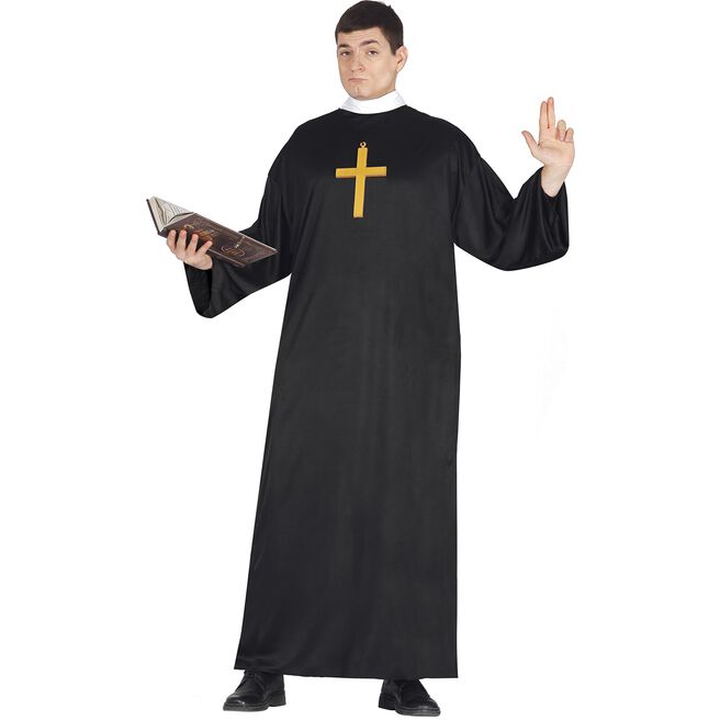 Priest Adult Fancy Dress Costume 
