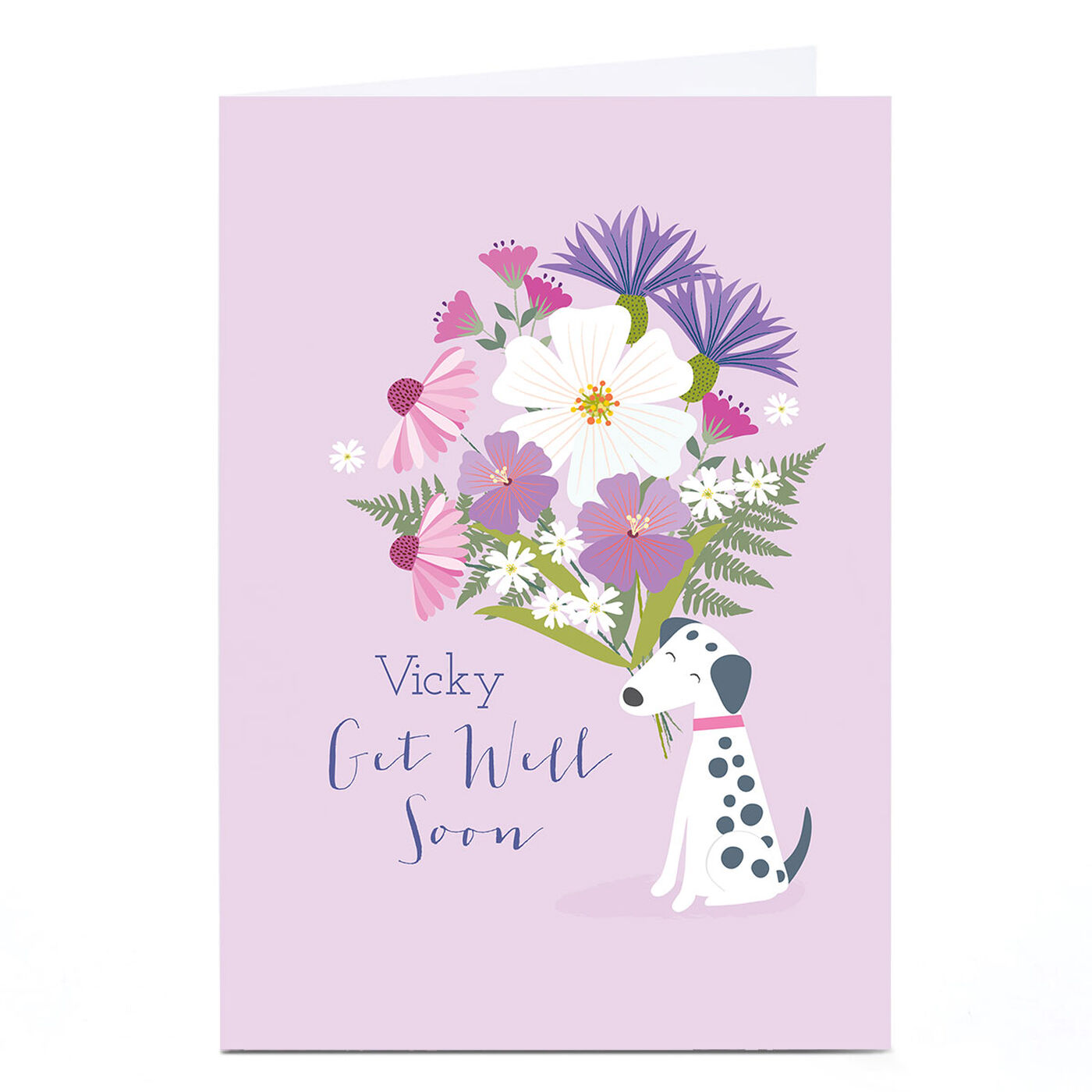 Buy Personalised Klara Hawkins Get Well Soon Card Flowers for GBP 2.29 Card Factory UK