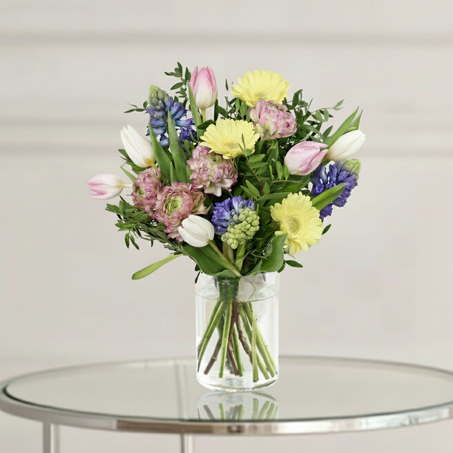 Spring Pastels Flower Bouquet