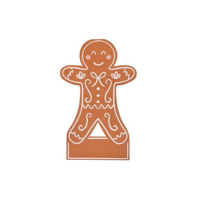 Gingerbread Man Place Cards - Pack of 10