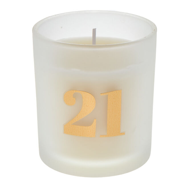 21st Birthday Pomegranate Scented Candle