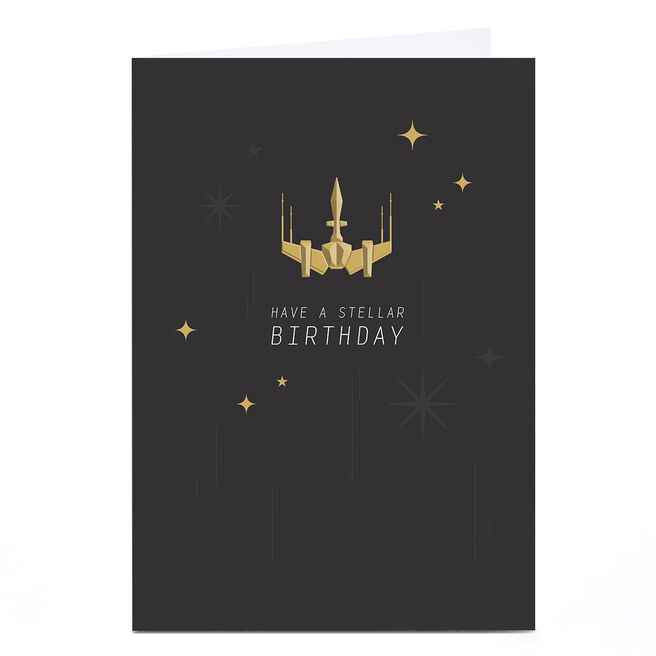 Personalised Birthday Card - Stellar birthday