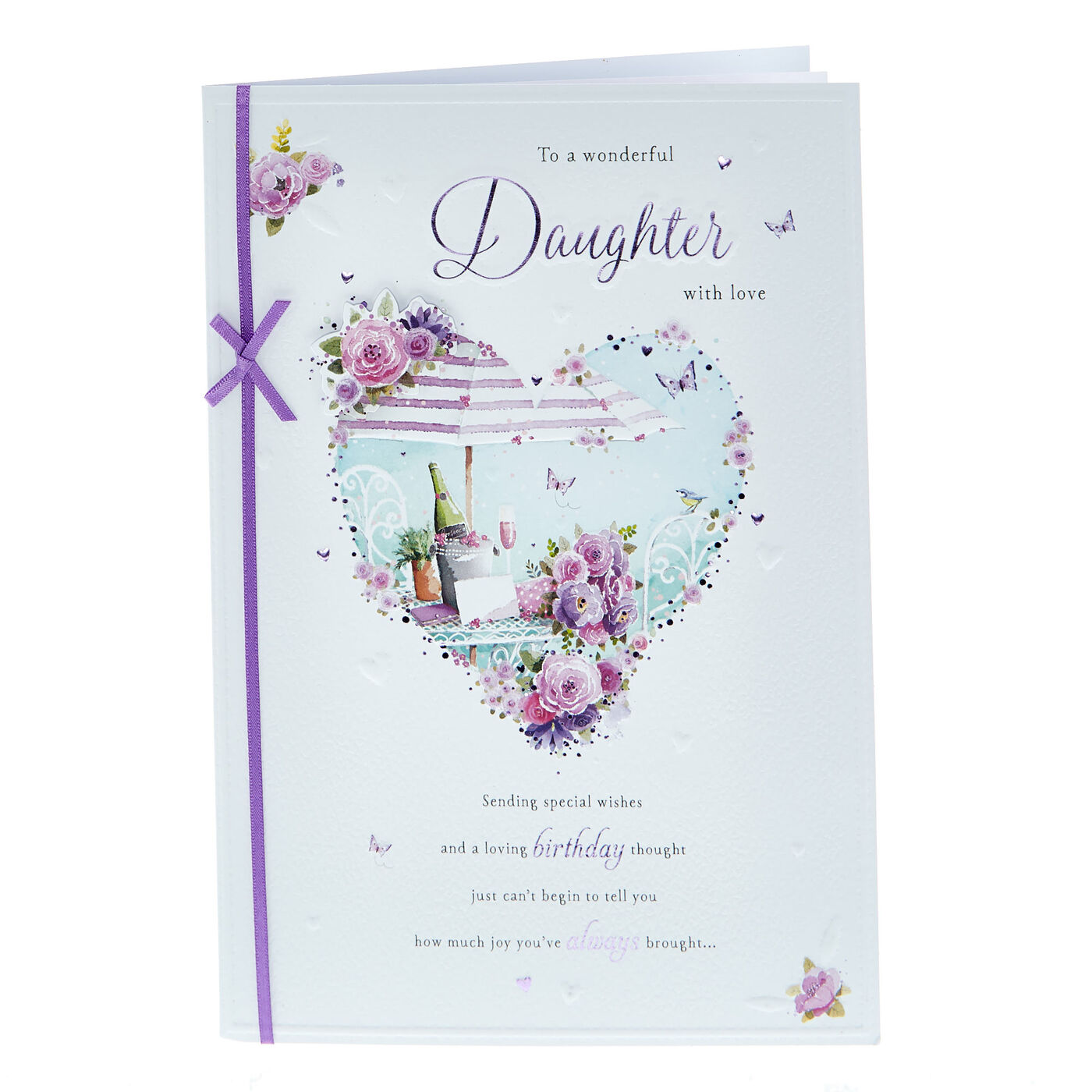 Buy Birthday Card To A Wonderful Daughter With Love For Gbp 199 Card Factory Uk 