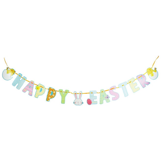 2m Happy Easter Banner