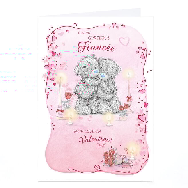 Tatty Teddy Valentine's Day Card - Gorgeous Fiancee