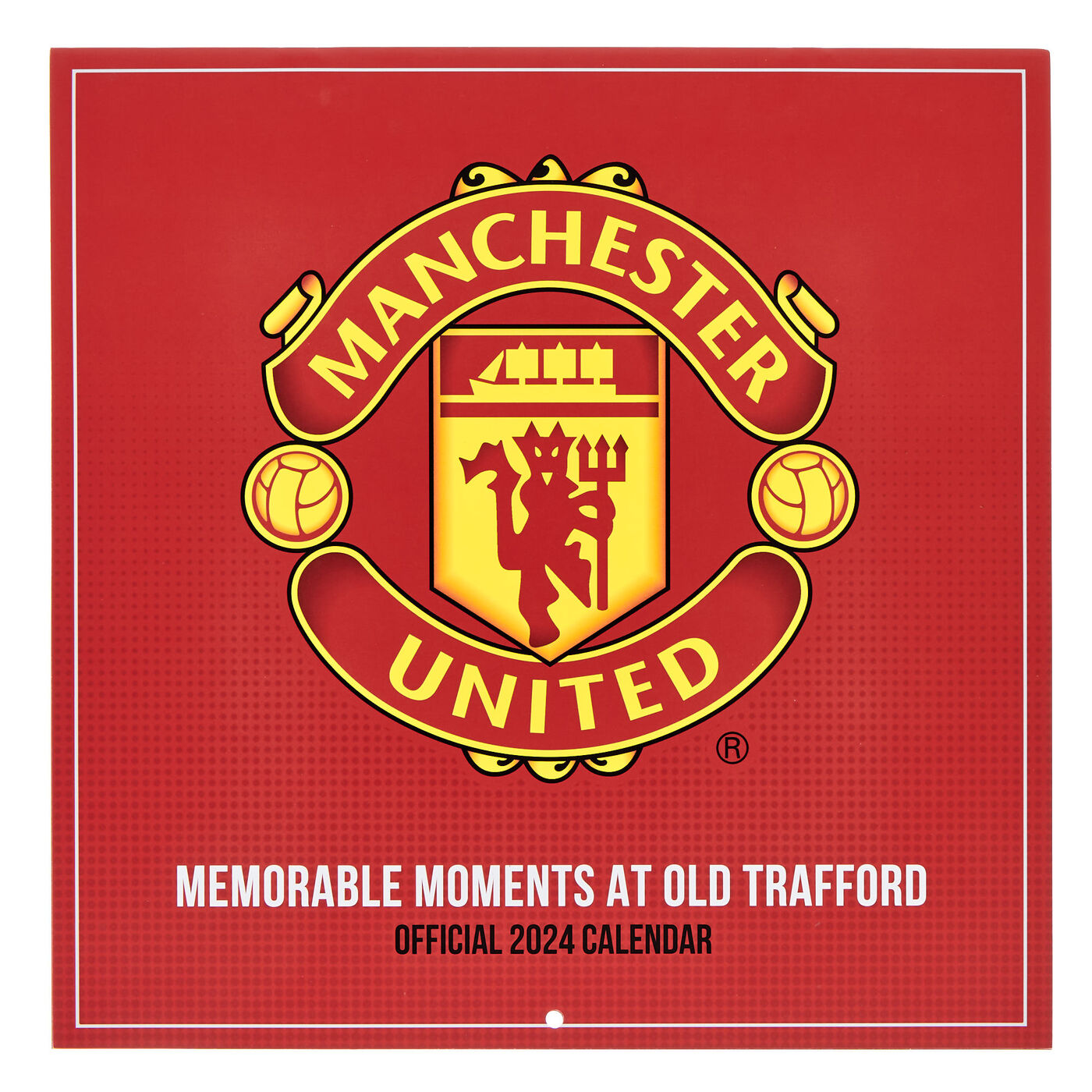 Buy 2024 Manchester United Memorable Moments Square Calendar for GBP 4.
