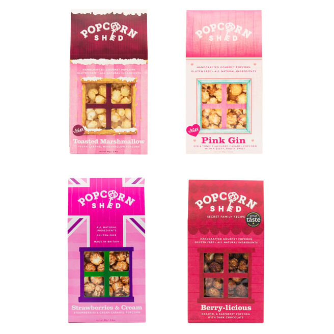 Popcorn Shed Pink Gourmet Selection
