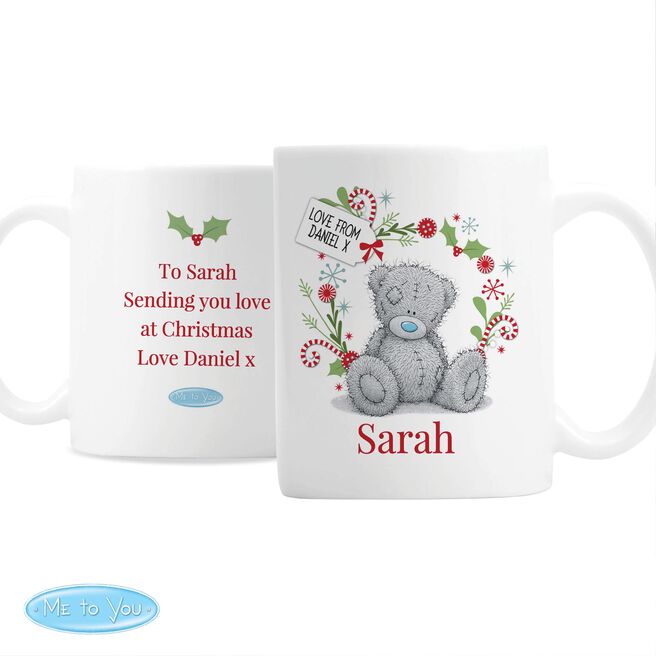 Personalised Me to You For Nan, Grandma or Mum Christmas Mug