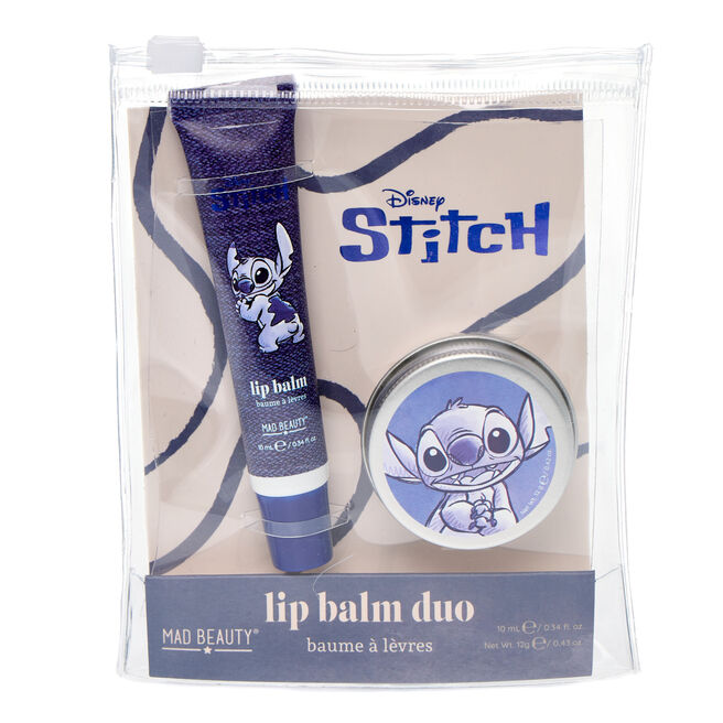 Mad Beauty Disney Stitch Blueberry Lip Balm Duo