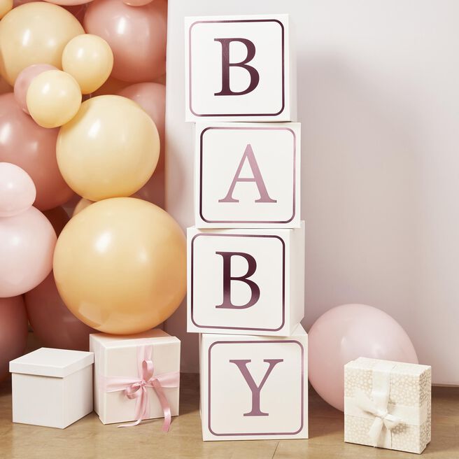 Pink Baby Jumbo Blocks 