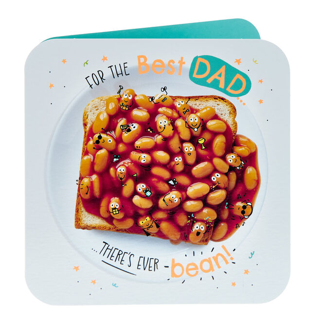 Best Dad There's Ever Bean Father's Day Card