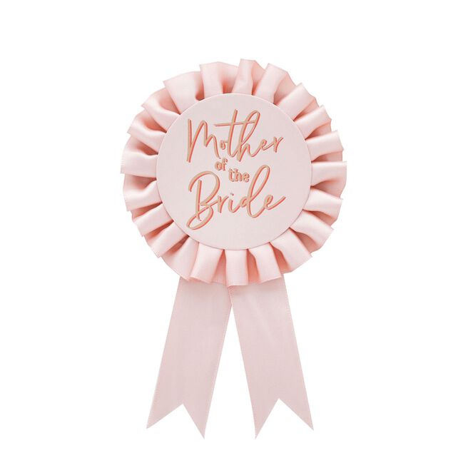Mother Of The Bride Rosette Badge