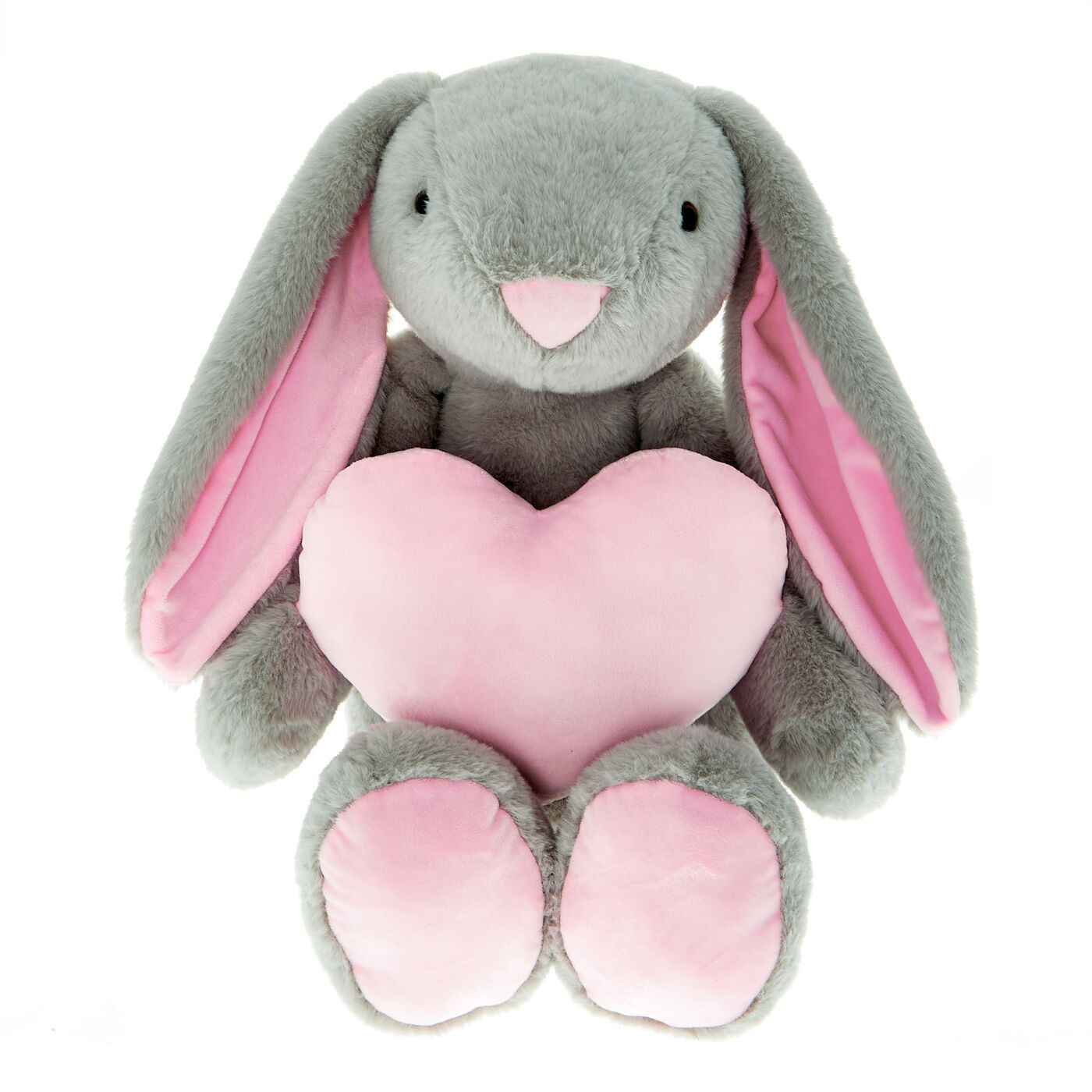 Buy ExtraLarge Bunny With Heart Soft Toy for GBP 14.99 Card Factory UK