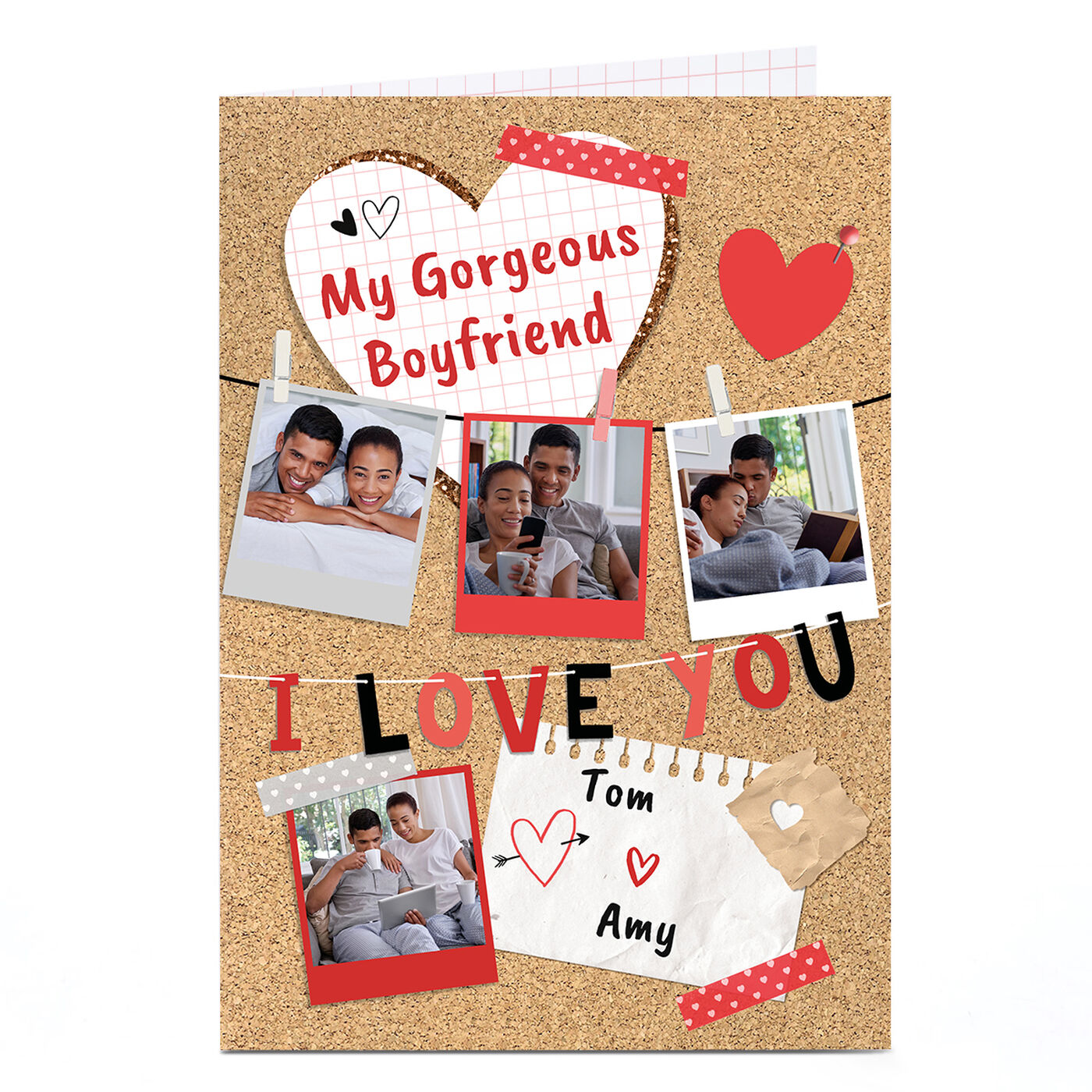Buy Photo Card I Love You Polaroid Pictures for GBP 1.79 Card