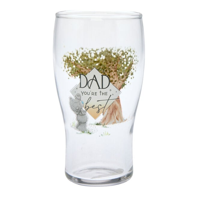 Dad You Are The Best Tatty Teddy Pint Glass & Socks