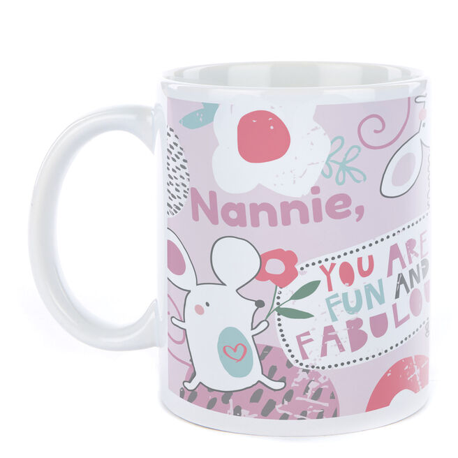 Photo Bev Hopwood Mother's Day Mug - Fun and Fabulous, Nannie