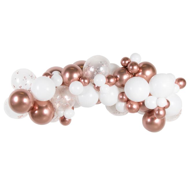 Rose Gold Balloon Garland Kit