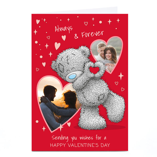 Personalised Tatty Teddy Valentine's Day Card - Always & Forever