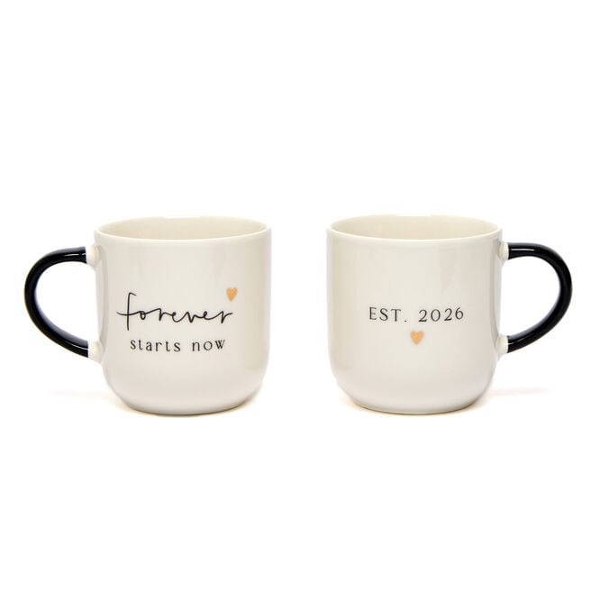 For The Happy Couple Established in 2026 Mug Duo