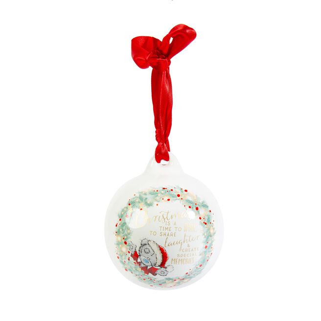 Tatty Teddy Laughter & Special Memories Bauble