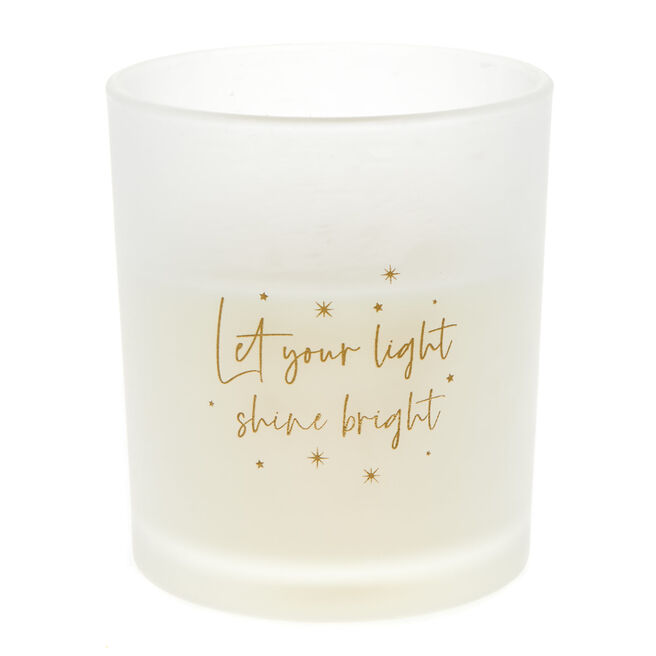 Let Your Light Shine Bright Sweet Jasmine Scented Candle